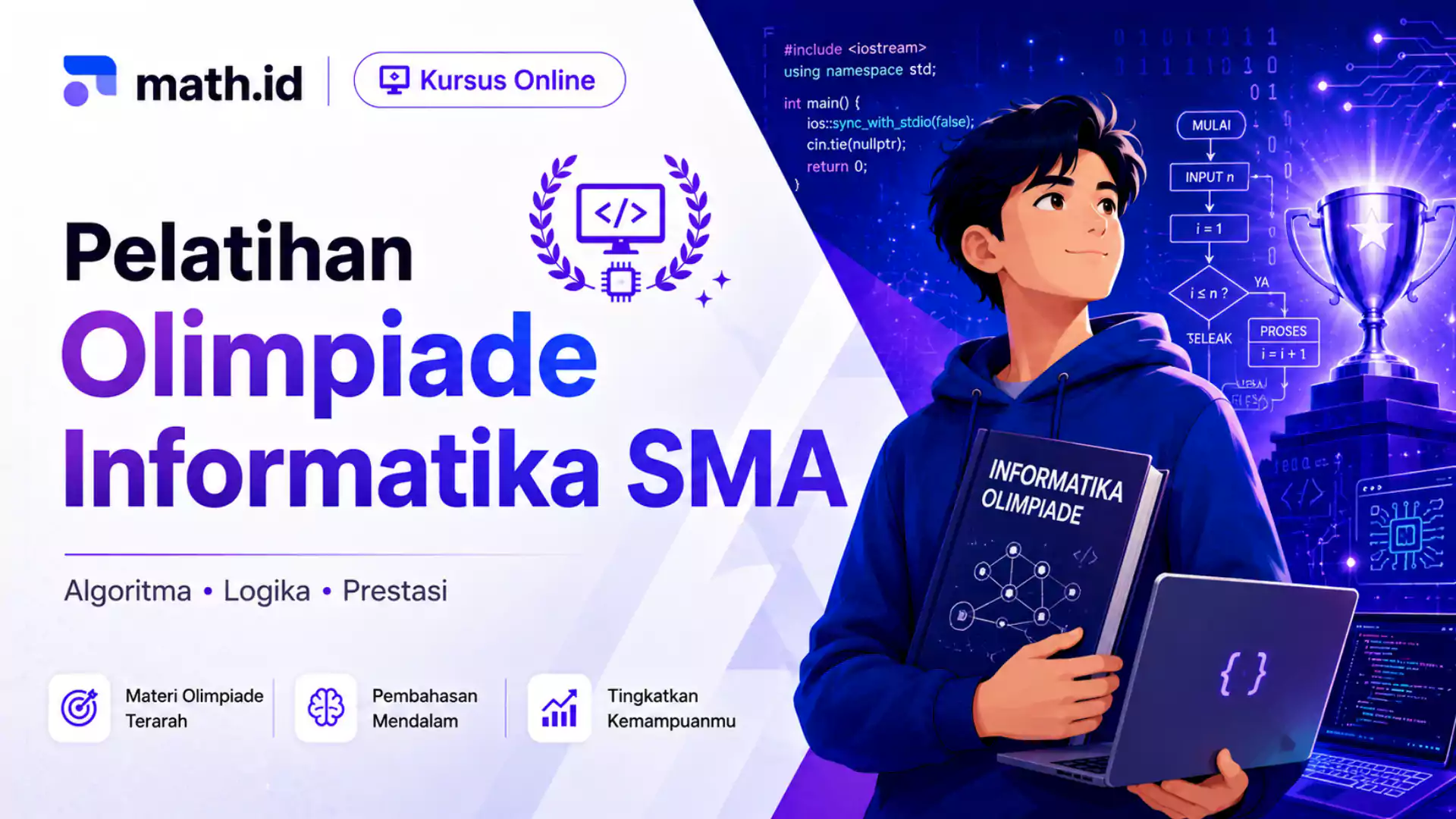 Terlindungi: Pelatihan Olimpiade Informatika Juara