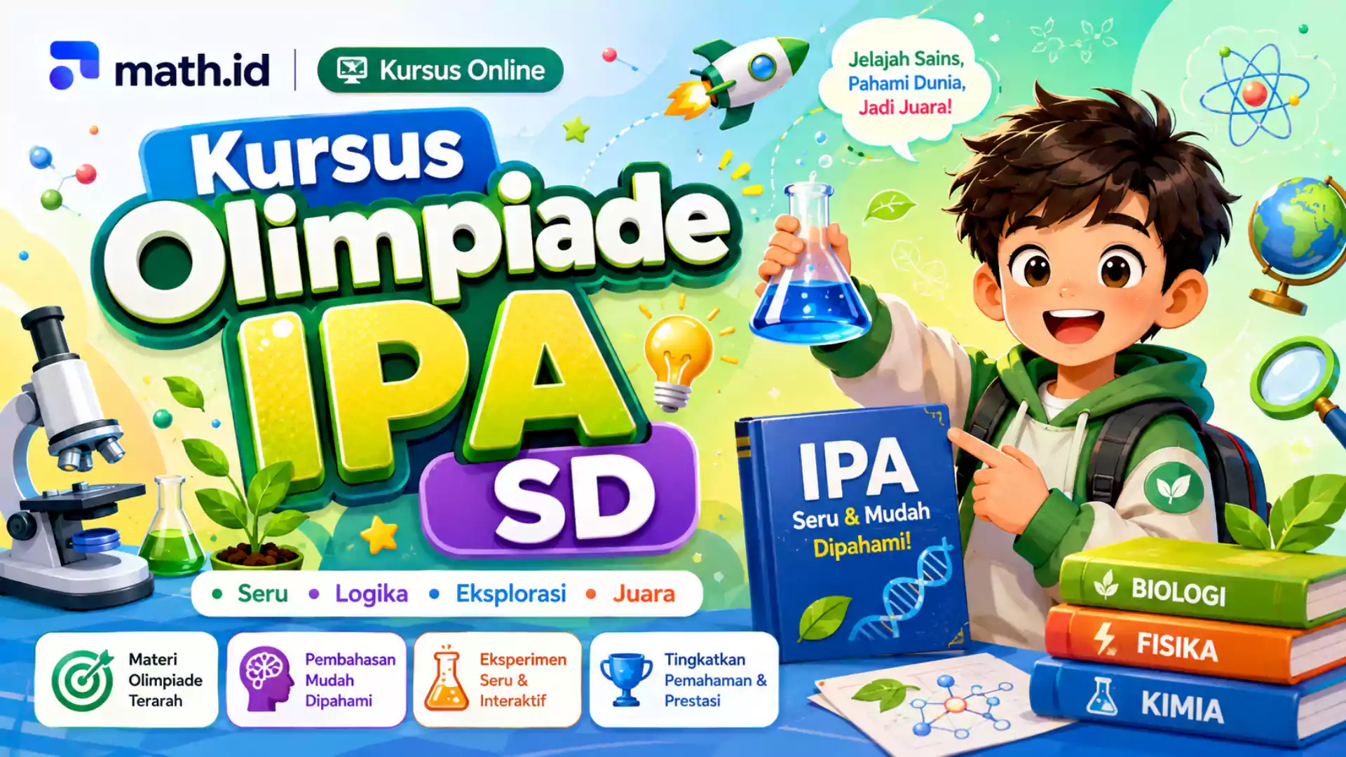 Terlindungi: Kursus Olimpiade IPA SD