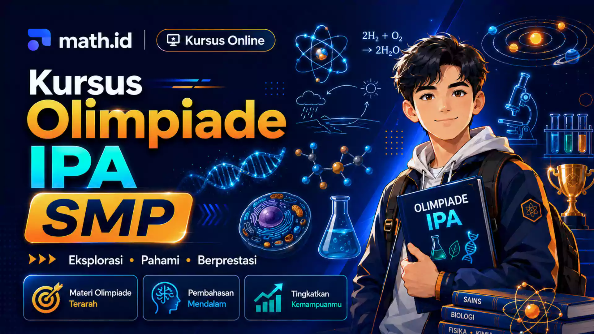 Terlindungi: Kursus Olimpiade IPA SMP