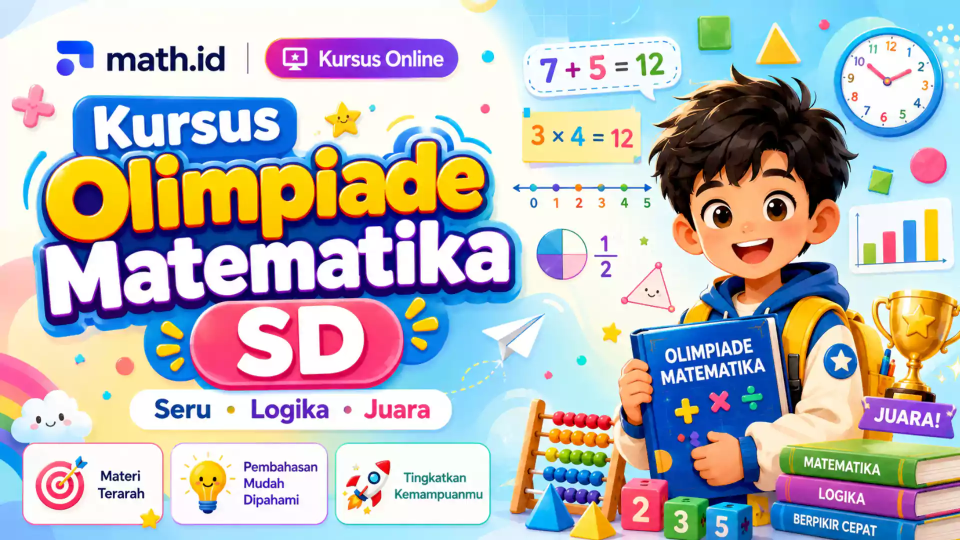 Terlindungi: Kursus Olimpiade Matematika SD