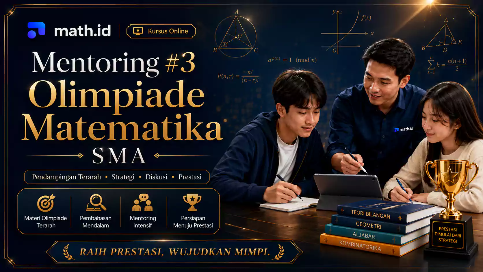 Terlindungi: Mentoring #3 Olimpiade Matematika SMA