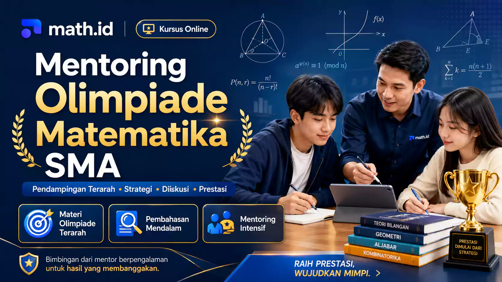 Terlindungi: Mentoring Olimpiade Matematika SMA