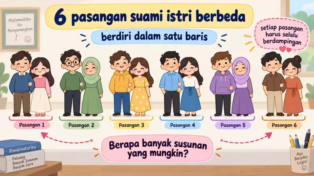 6 pasang suami istri