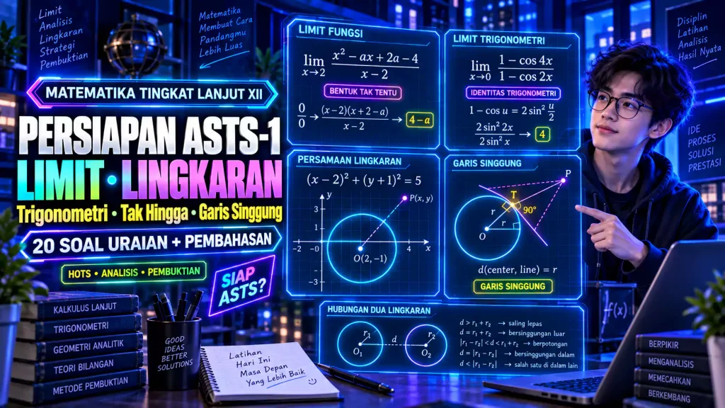 Latihan ASTS-1 Matematika Tingkat Lanjut Kelas XII